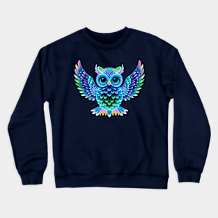 An Owl Crewneck Sweatshirt